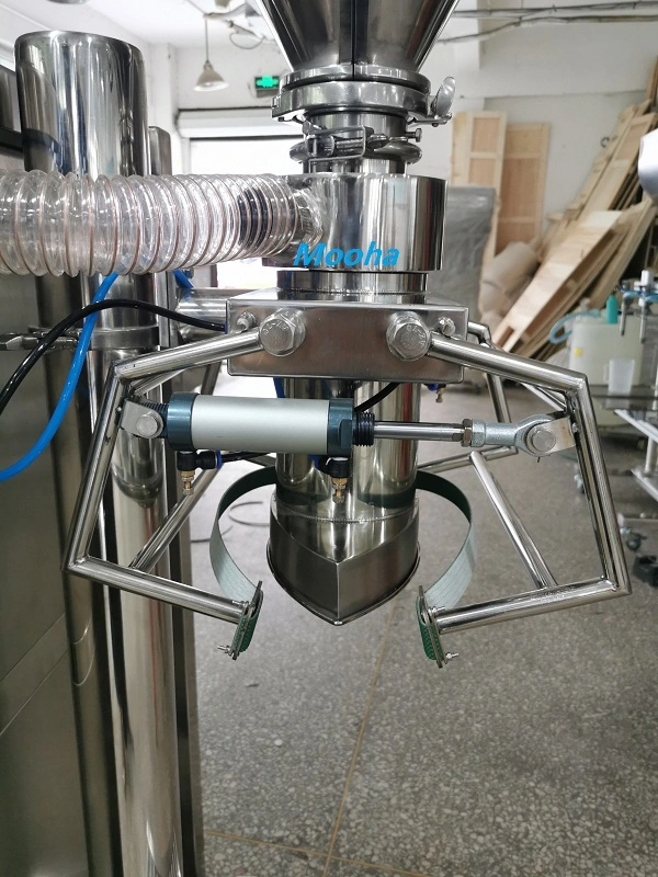 Semi Automatic 15kg 25kg Flour Powder Weigh Filling Bagging Machine