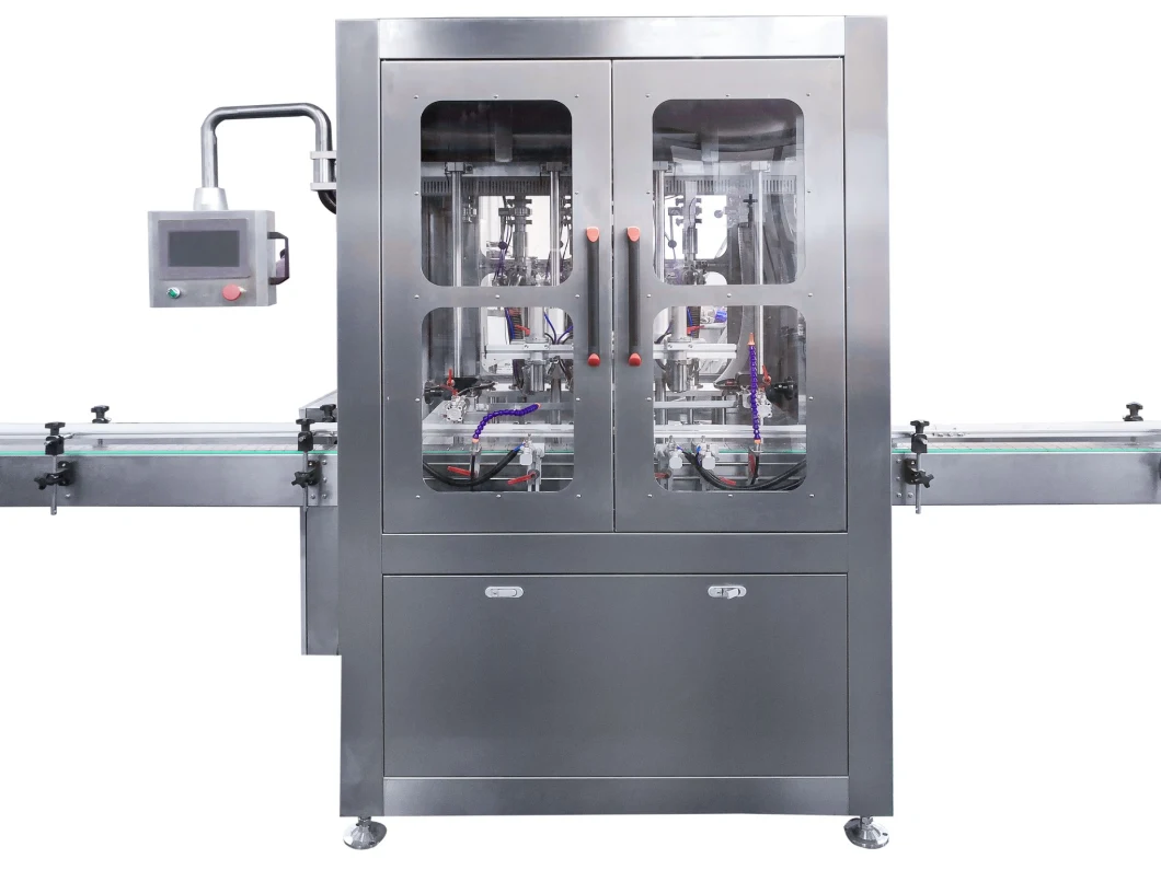 Npack Automatic Fully Servo Piston Glass Jar Packing Automatic Filling Fruit Jam Honey Sauce Thick Paste Filling Machine