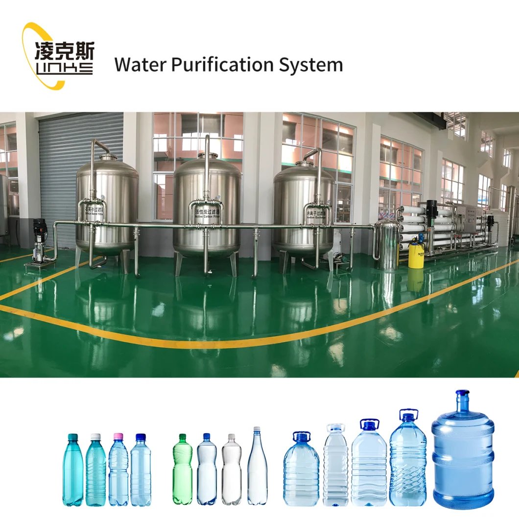 Automatic Rotary Water Gravity Filling and Capping Machine