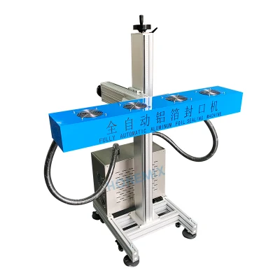 자동 수직 전자기 유도 알루미늄 호일 플라스틱 병 밀봉 기계를 연마