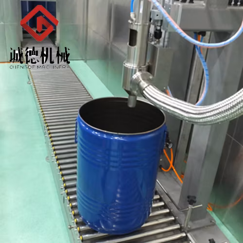 반자동 흐르는 액체 충전 기계, 톤 배럴 충전 기계